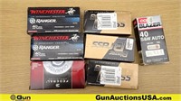 Federal, Winchester, & Blazer. .40 S&W Ammo. 350 T