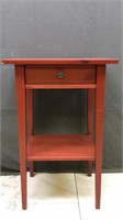 Ikea Nightstand Table Orange