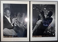 American Jazz Musicians Framed Posters