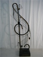 Huge 38" musical Note metal wall Art