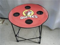 BUC~EES folding Outdoor Cup Holder Table