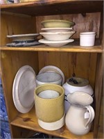 Stoneware Jars, Pots, pitchers & lids