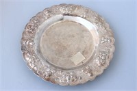 Indian Silver Dish,