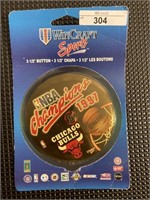 1997 NBA Champions Chicago Bulls Button