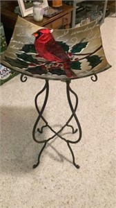 Glass plate & iron stand