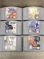 (6) N64 Games