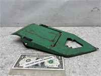 Vintage Tonka tilt bed house boat green metal toy