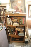Bookcase, Books, Collectibles