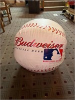 Bud Light Budweiser MLB inflatable baseball.