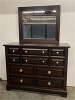 Collezione Europa 10 Drawer Dresser W/Mirrror