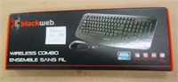 Blackweb Wireless Keyboard & Mouse Combo