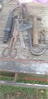 Assortment of hand tools