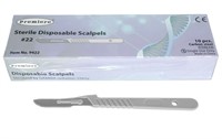 New Premiere 9422 Disposable Scalpels with #22