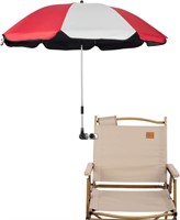 Chair Umbrella with Clamp,46" Clip On Parasol