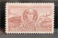 U.S. 3c postage stamp unused