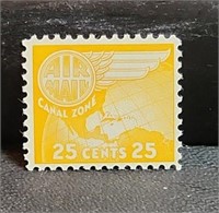 1958 25c Orange Yellow #CZC30
