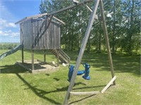 play structure, WILL REQUIRE DISASSEMBLY.