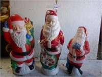 Trio of Santas