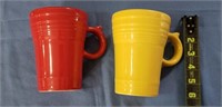 Fiesta Ware Coffee Cups