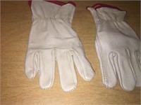 Genuine Leather Utility Gloves Size Small