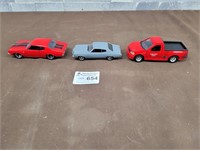 3 Dicast cars