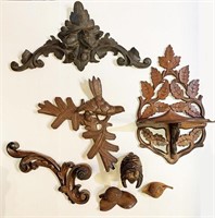 Collection Ornate Victorian Carved Wood Articles F