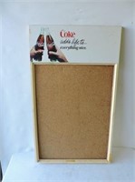 Coca-Cola Peg Board Plastic Frame, 17" x 28"