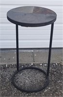 Pier One Imports Round Metal / Stone Top Table