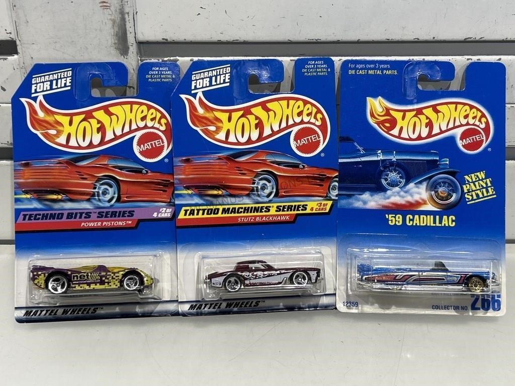 Die cast collectible cars.