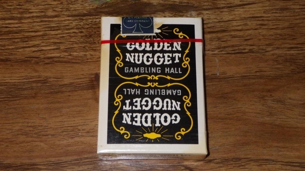 VINTAGE GOLDEN NUGGET PLAYING CARDS