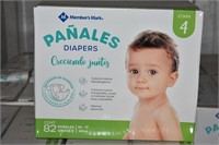 Diapers - Qty 68 cases