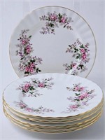 Royal Albert "Lavender Rose" Plates