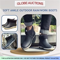 SOFT ANKLE OUTDOOR RAIN/WORK BOOTS