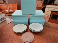 Tiffany & Co. 7" x 8" Plate With Box   Times 5