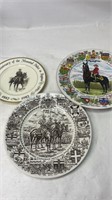 Vintage RCMP Collector Plate Lot Anniversary etc.