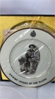 RCMP RNWMP Riders of The Plains Collectors Plate &