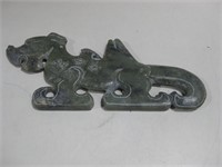 12"x 5" Asian Dragon Stone Jade