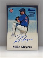 Mike Meyers 2000 Bowman Auto Card MM