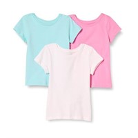 Amazon Essentials Toddler Girls' Short-Sleeve