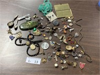 Jewelry, Pins, etc