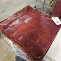 Red/Burgundy Leather hand Bag