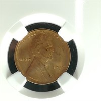 1944 S PENNY 1C MS65RD NGC