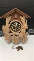 8 day wooden cuckoo clock made in west Germany.