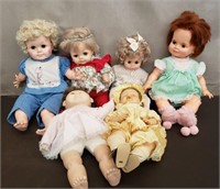 Lot of Large Vintage Baby Dolls