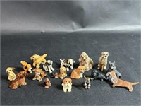 Hagen Renaker Porcelain Miniature Dog Figurines
