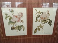 Gold Framed Picture With Roses