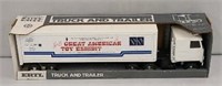 Ertl Truck & Trailer Great Ameri. Toy Exhibit NIB