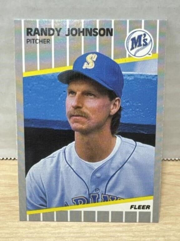 Rookie - Randy Johnson 1989 Fleer