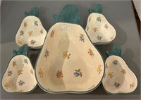 Picadelly by Gibson Dessert Bowls Fruit Chintz13”