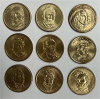 $1 Presidential Coin, No Duplicates!